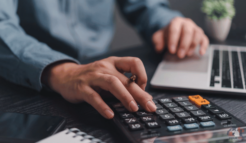 VA Math Calculator vs Regular Addition